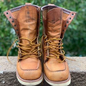 SOLD!  Red Wing 877 Moc Toe Boots Men Size 10